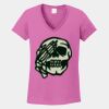 Ladies Heavy Cotton ™ 100% Cotton V Neck T Shirt Thumbnail