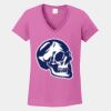 Ladies Heavy Cotton ™ 100% Cotton V Neck T Shirt Thumbnail