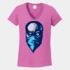 Ladies Heavy Cotton ™ 100% Cotton V Neck T Shirt Thumbnail