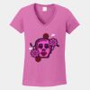 Ladies Heavy Cotton ™ 100% Cotton V Neck T Shirt Thumbnail