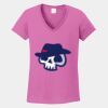 Ladies Heavy Cotton ™ 100% Cotton V Neck T Shirt Thumbnail