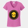Ladies Heavy Cotton ™ 100% Cotton V Neck T Shirt Thumbnail