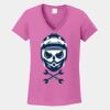 Ladies Heavy Cotton ™ 100% Cotton V Neck T Shirt Thumbnail