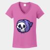 Ladies Heavy Cotton ™ 100% Cotton V Neck T Shirt Thumbnail