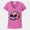 Ladies Heavy Cotton ™ 100% Cotton V Neck T Shirt Thumbnail
