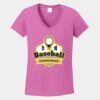 Ladies Heavy Cotton ™ 100% Cotton V Neck T Shirt Thumbnail