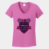 Ladies Heavy Cotton ™ 100% Cotton V Neck T Shirt Thumbnail