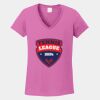Ladies Heavy Cotton ™ 100% Cotton V Neck T Shirt Thumbnail