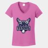 Ladies Heavy Cotton ™ 100% Cotton V Neck T Shirt Thumbnail