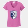 Ladies Heavy Cotton ™ 100% Cotton V Neck T Shirt Thumbnail