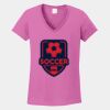 Ladies Heavy Cotton ™ 100% Cotton V Neck T Shirt Thumbnail
