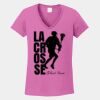 Ladies Heavy Cotton ™ 100% Cotton V Neck T Shirt Thumbnail