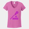Ladies Heavy Cotton ™ 100% Cotton V Neck T Shirt Thumbnail