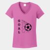 Ladies Heavy Cotton ™ 100% Cotton V Neck T Shirt Thumbnail
